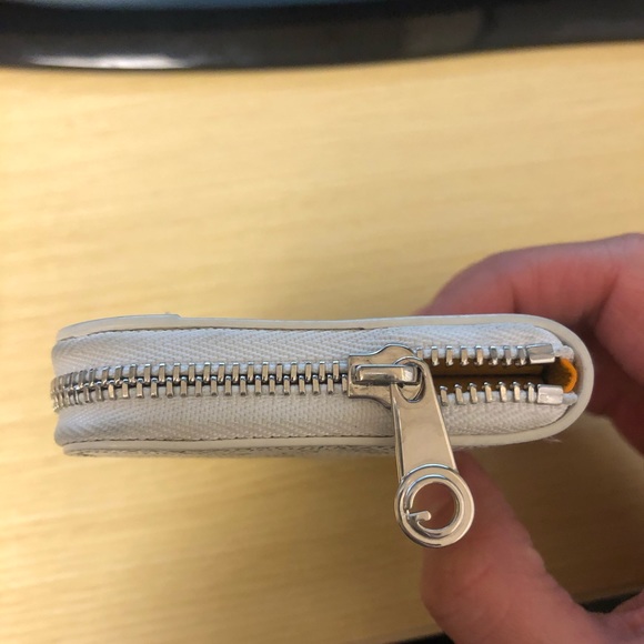 Goyard white short zip wallet - Picture 6 of 8